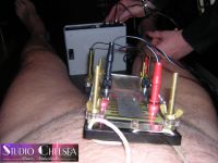 bdsm electro on penis